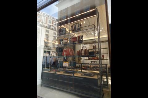 The signature Burberry check is strongly in evidence